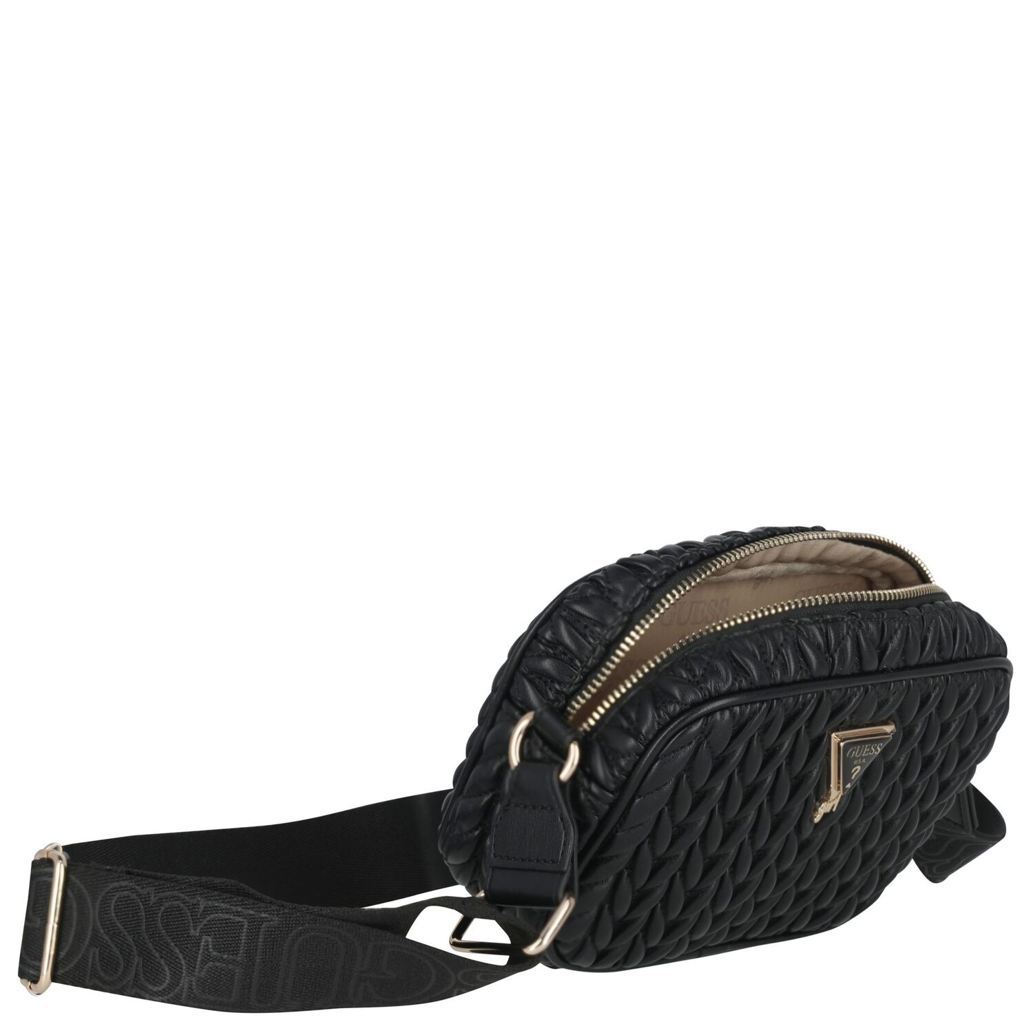 حقيبه بنات بالشعار مبطنه باللون الاسود , 3, hi-res