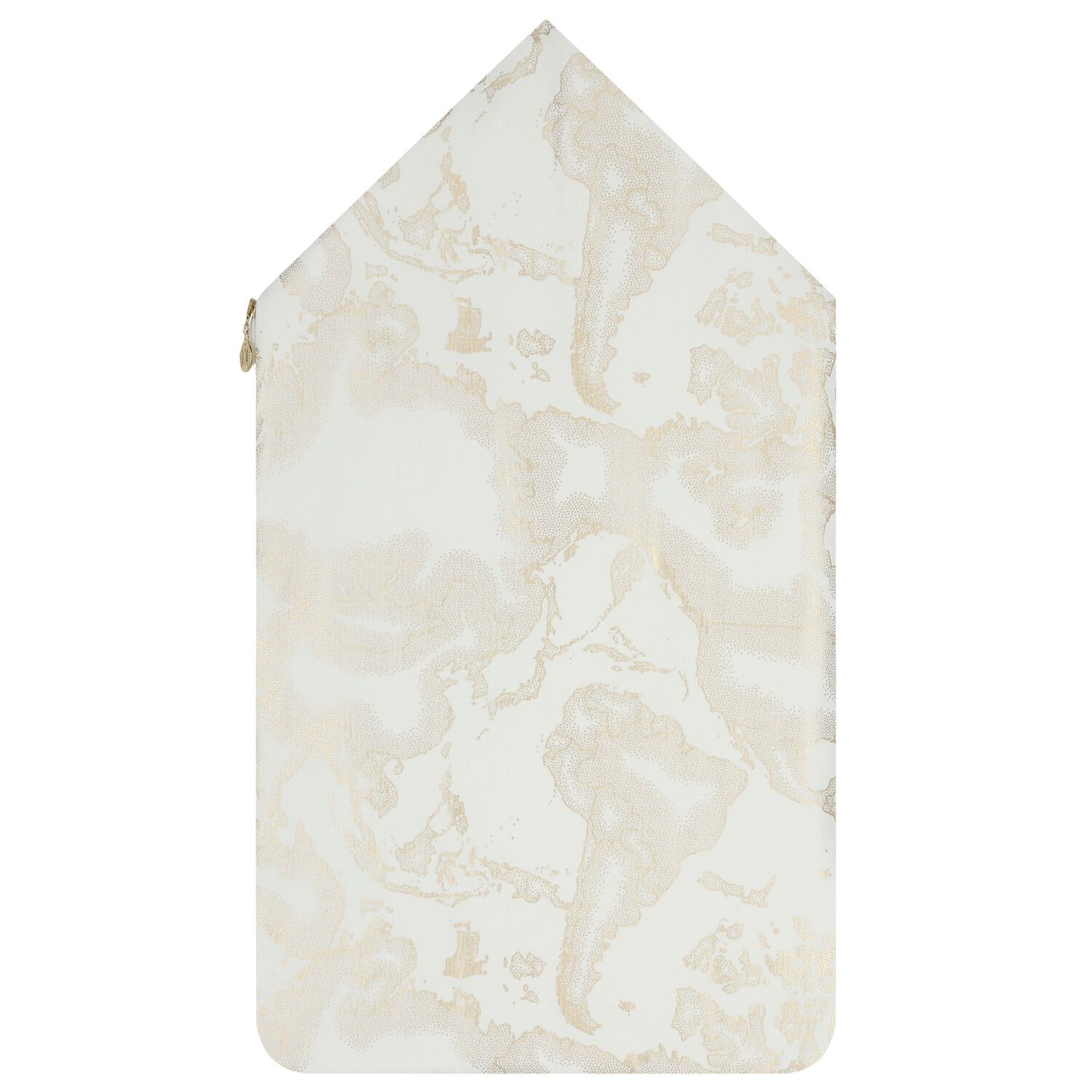 عش خريطة جغرافية أبيض وذهبي للفتيات الصغيرات, 1, hi-res