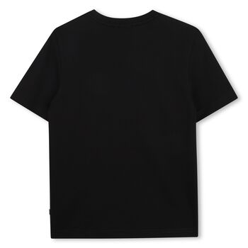 Boys Black Logo T-Shirt