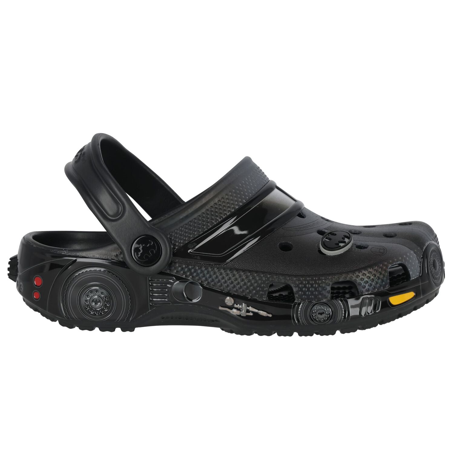 Black Batman Classic Clogs Sandals, 1, hi-res