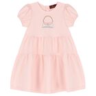 Younger Girls Pink Logo Bag Dress, 1, hi-res