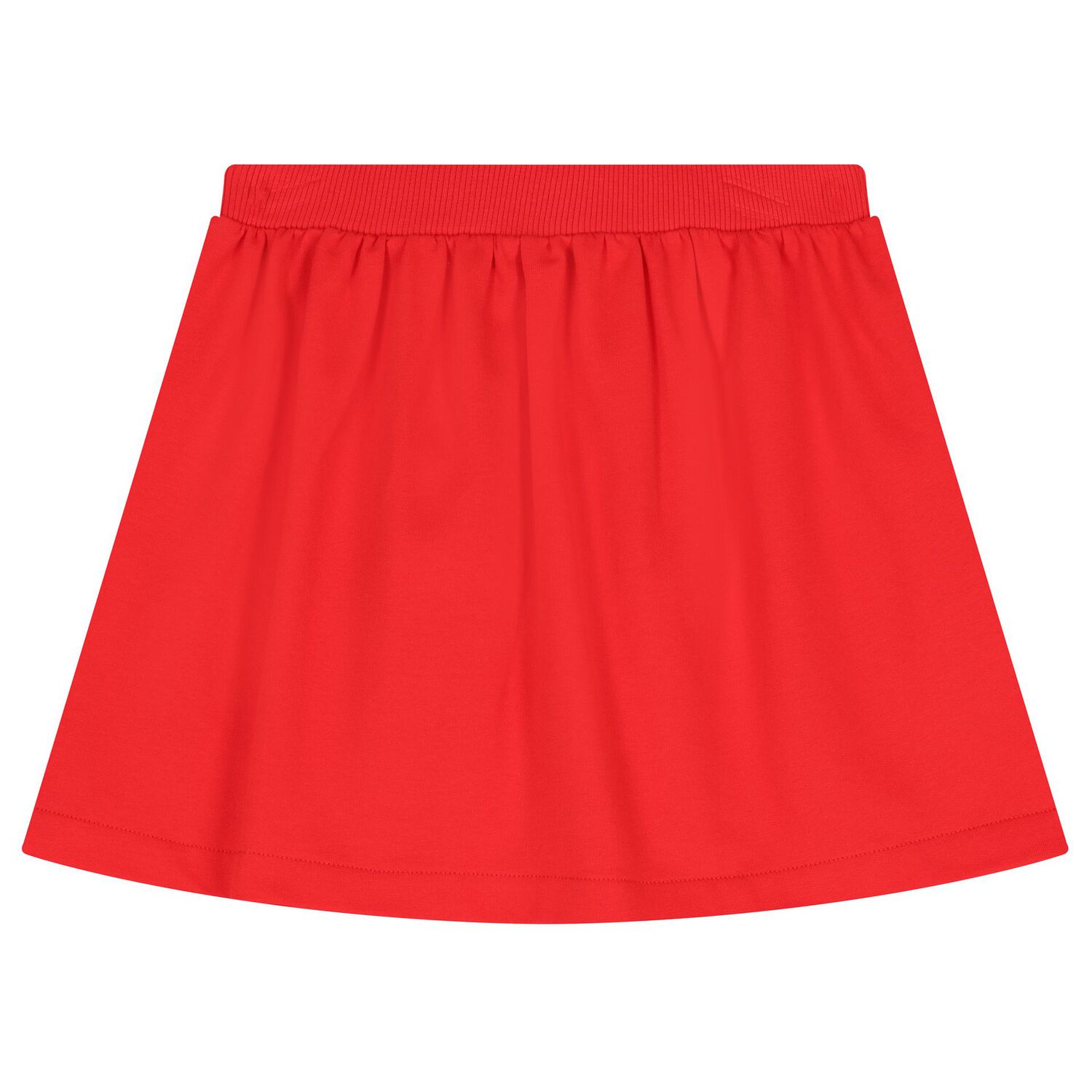 Girls Red Teddy Bear Logo Skirt, 1, hi-res image number null