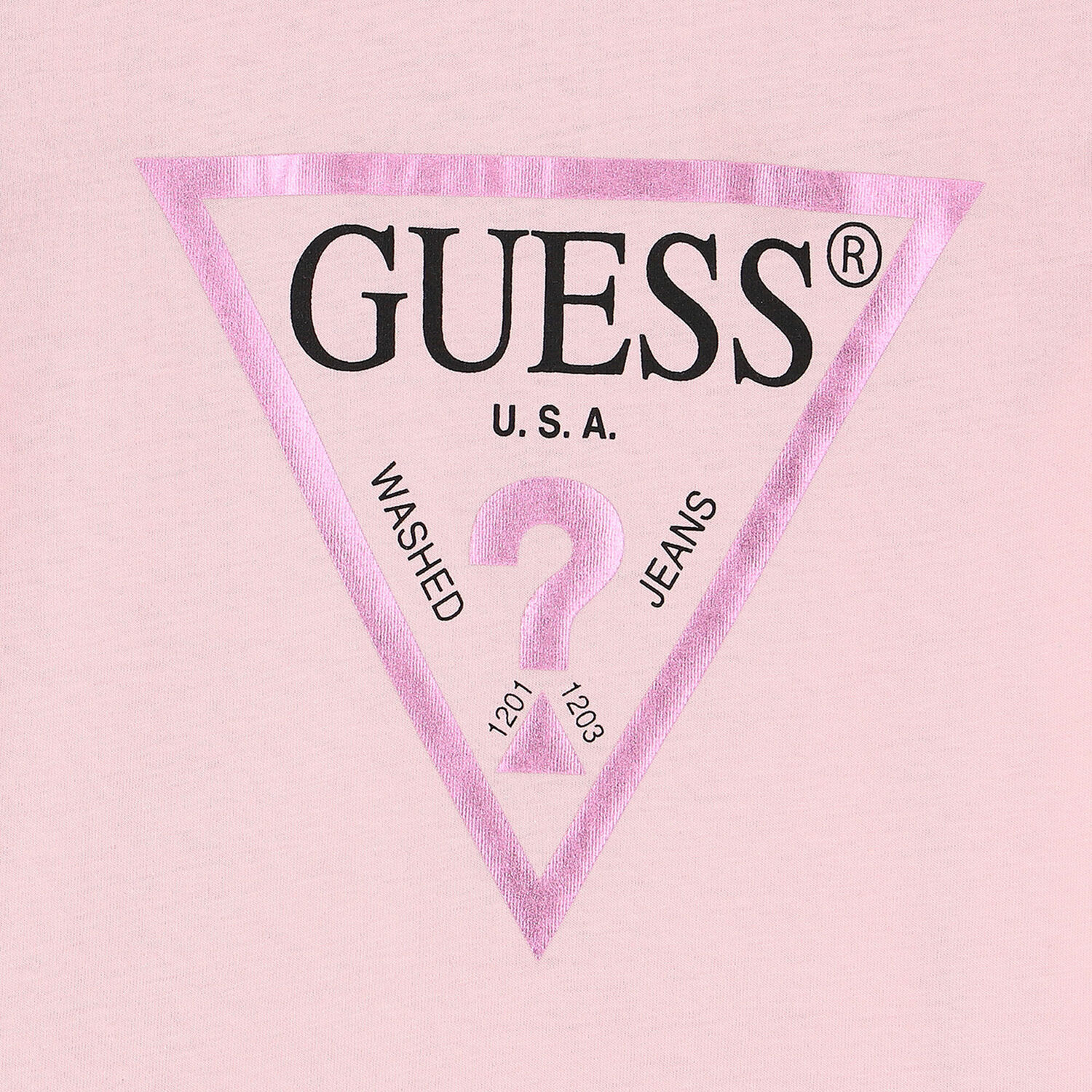 Girls Pink Logo T-Shirt, 5, hi-res image number null