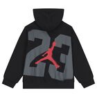 Boys Black Jordan Hooded Top, 1, hi-res