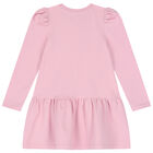 فستان بنات بشعار تيدي باللون الزهري, 1, hi-res