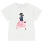 تي شيرت بنات باللون الأبيض, 1, hi-res