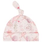 Baby Girls Pink Coral Shells Babygrow Gift Set , 1, hi-res