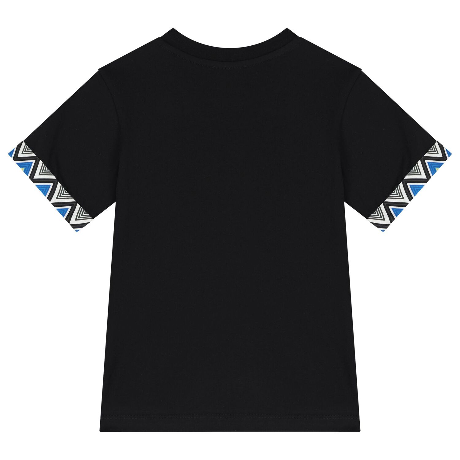 Boys Black Logo T-Shirt, 2, hi-res