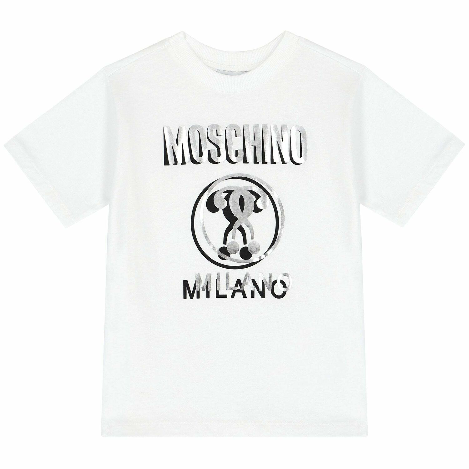 تيشيرت بالشعار باللون الابيض للاولاد, 2, hi-res image number null