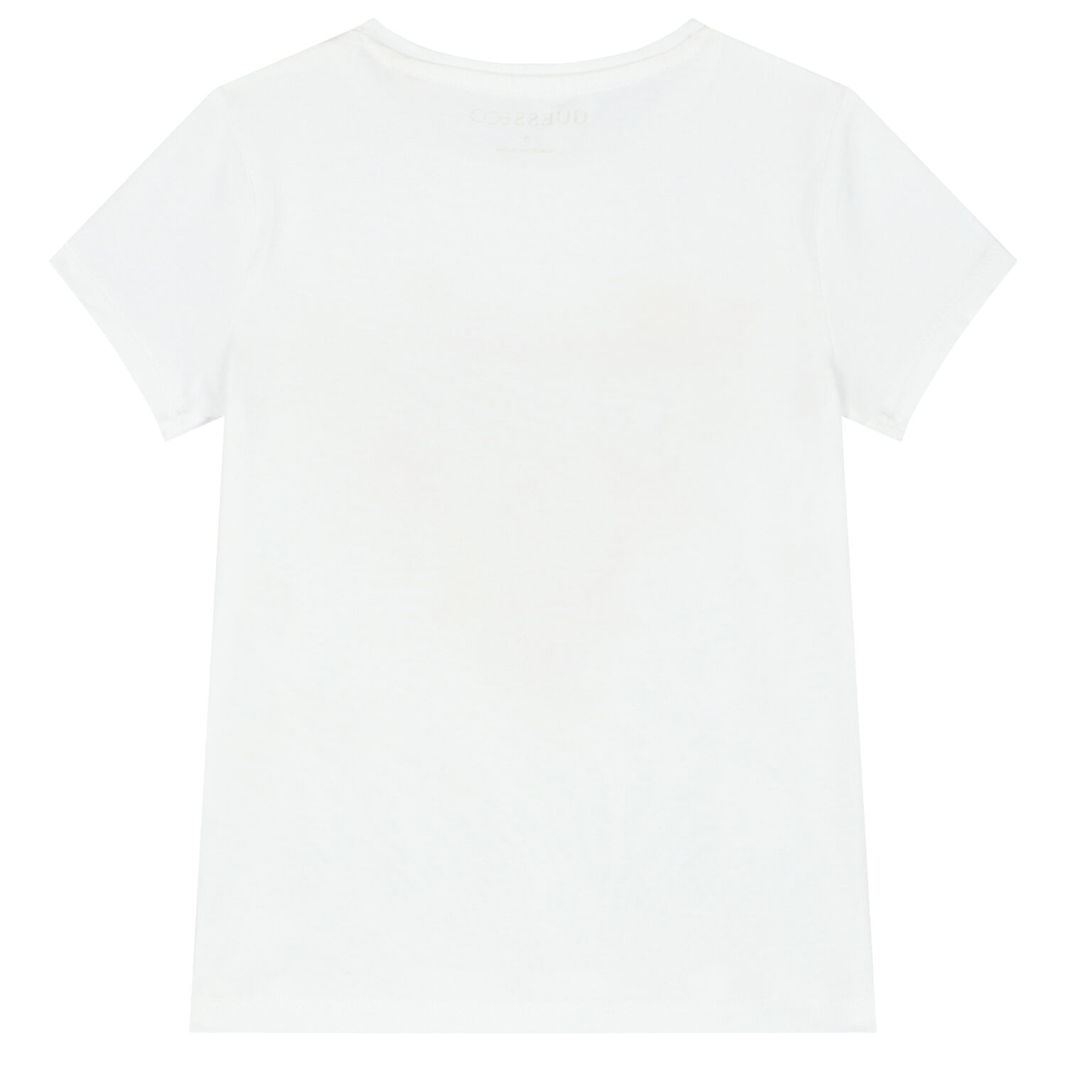 Girls White Logo T-Shirt, 1, hi-res