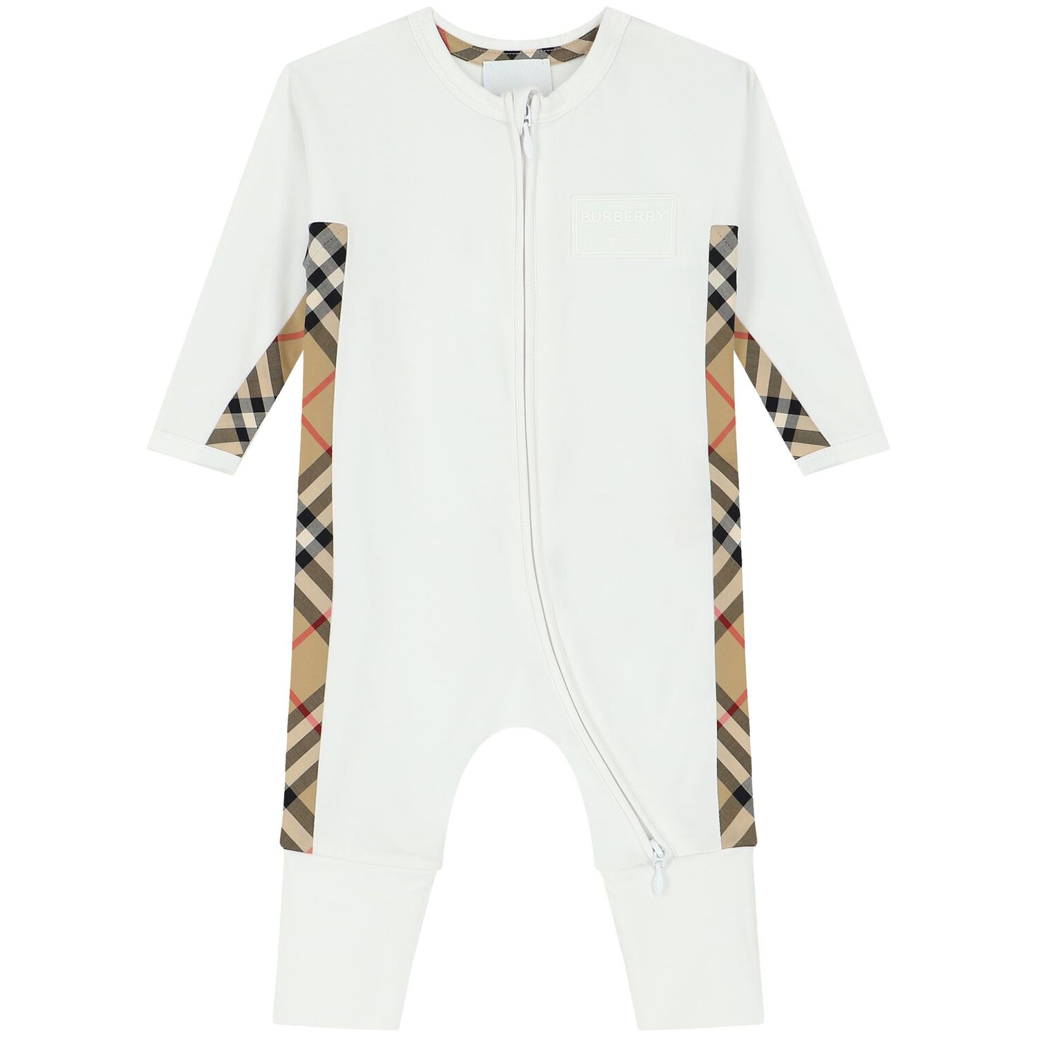 White & Beige Romper Gift Set, 1, hi-res