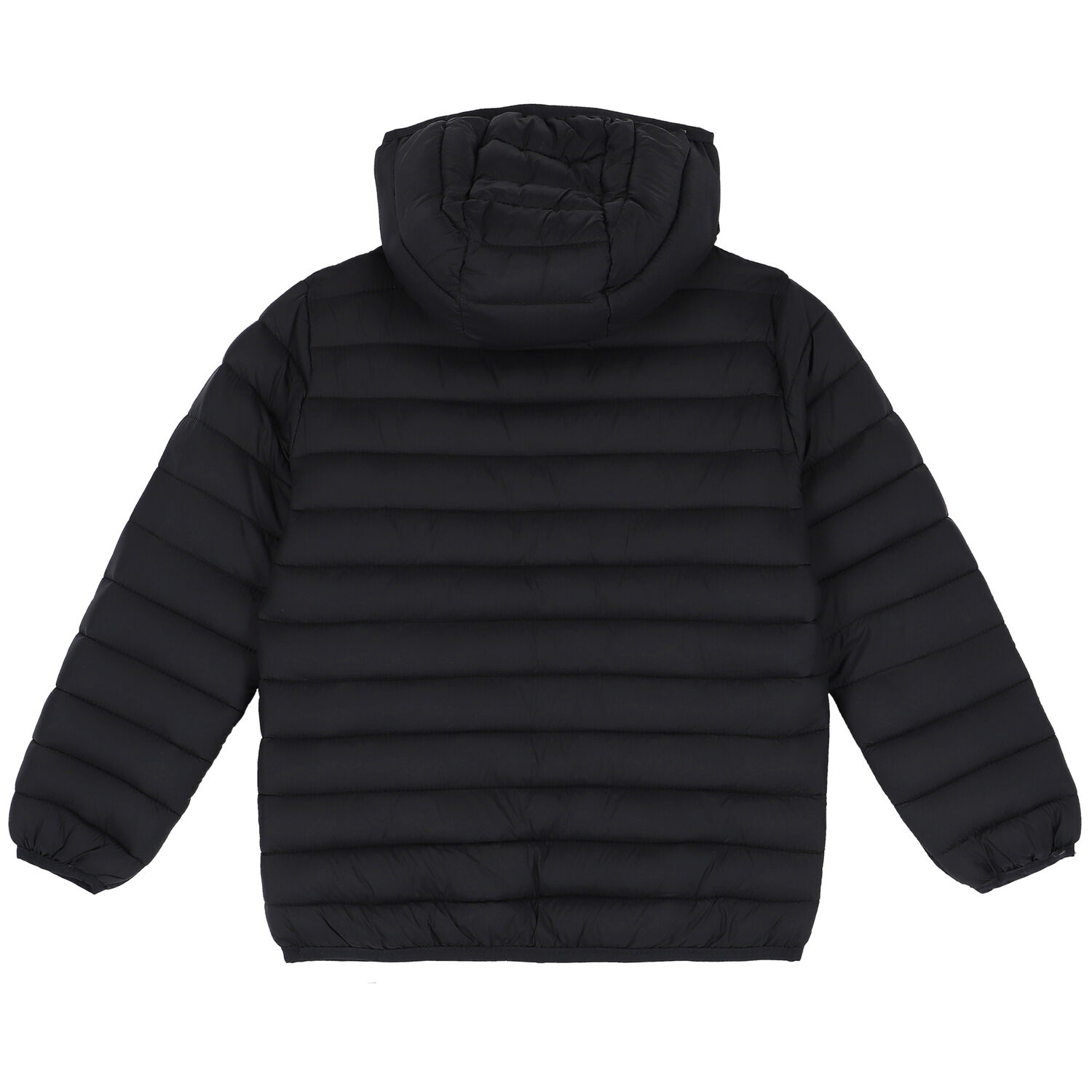 Black Logo Puffer Jacket, 1, hi-res image number null