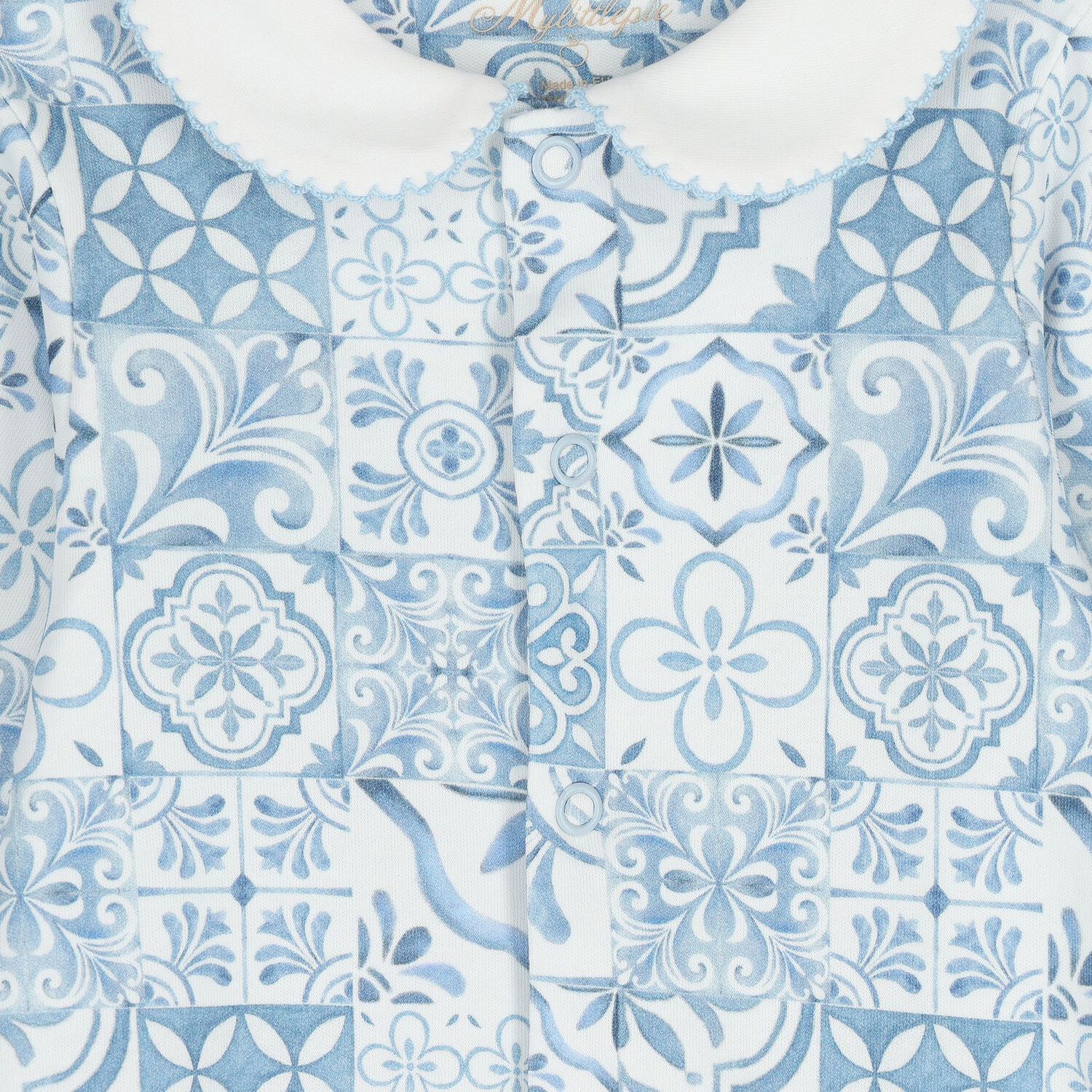 افرول اولاد باللون الابيض والازرق , 1, hi-res