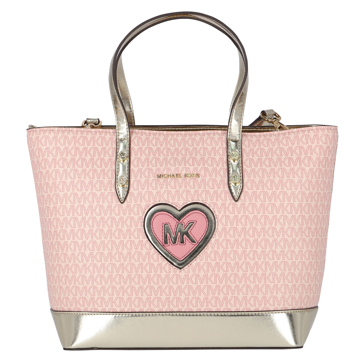 Girls Pink Logo Tote Bag, 1, hi-res