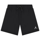 Black Jordan Logo Shorts, 1, hi-res