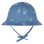 طقم شورت اولاد باللون الابيض والازرق, 1, hi-res