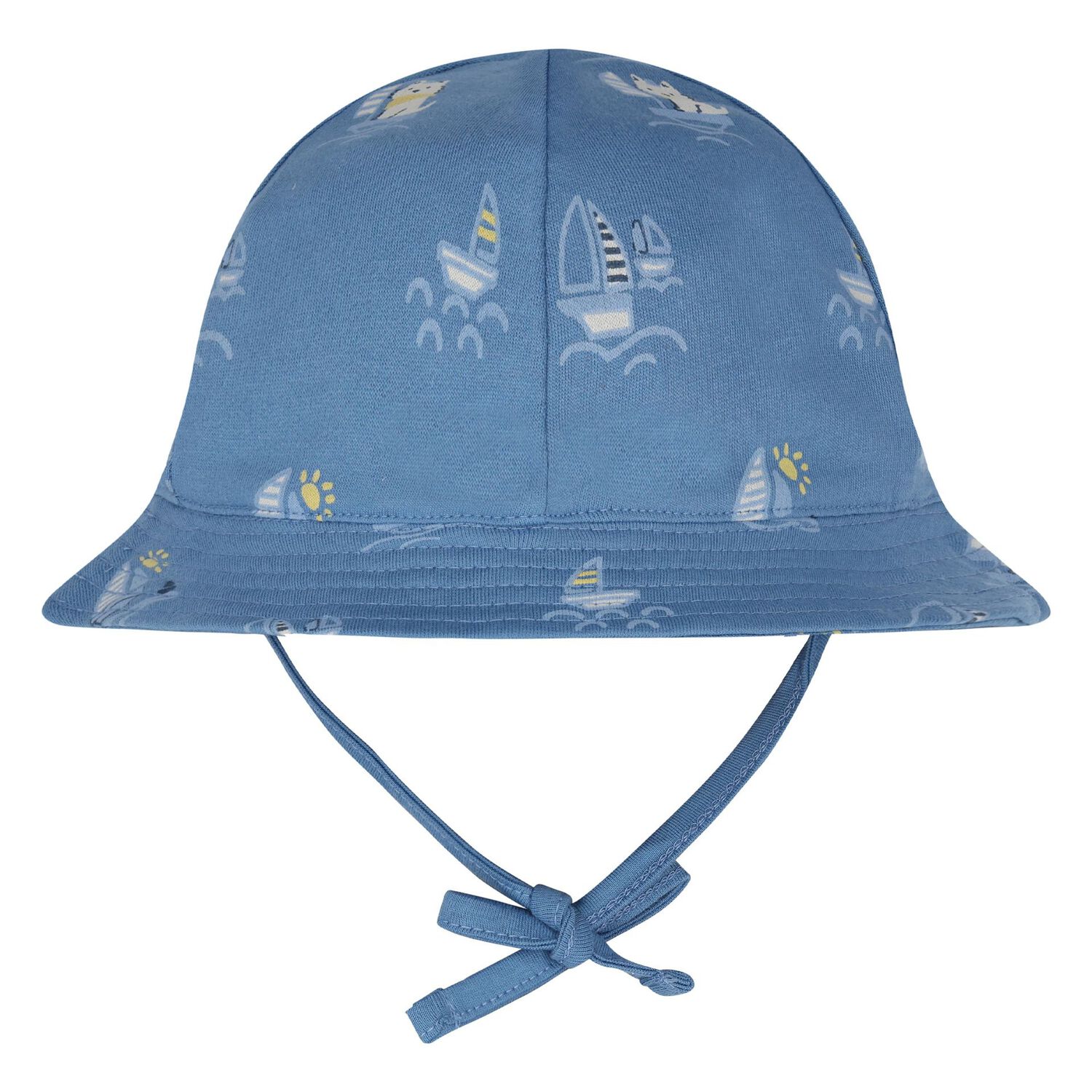 طقم شورت اولاد باللون الابيض والازرق, 1, hi-res