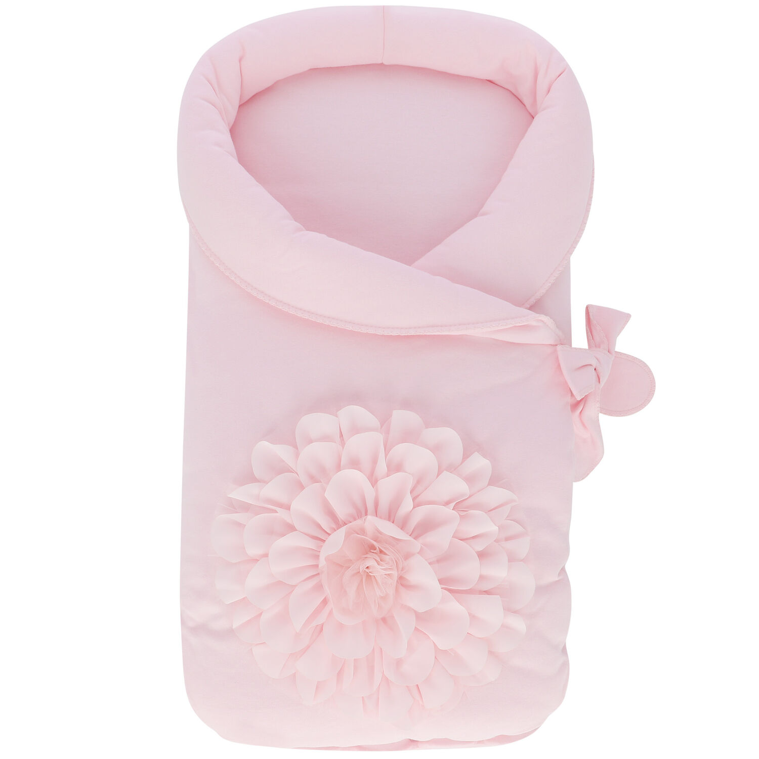 Girls Pink Flower Baby Nest, 1, hi-res