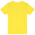 Boys Yellow & Gold Logo T-Shirt, 1, hi-res