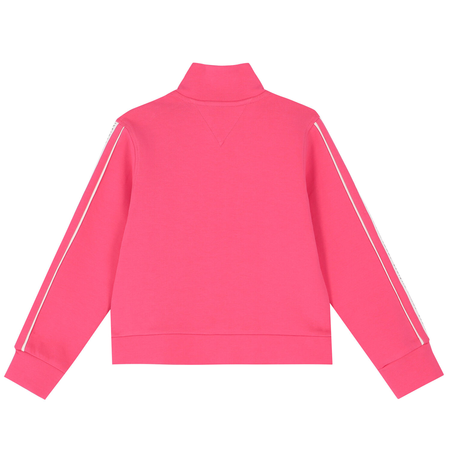 Girls Pink Logo Zip-Up Top, 1, hi-res
