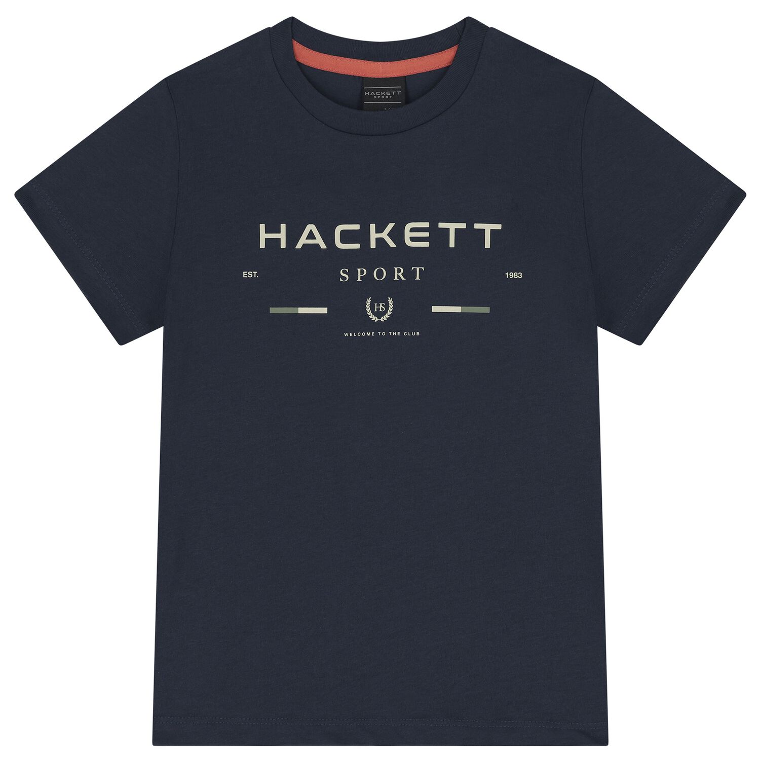 Boys Navy Blue Logo T-Shirt, 1, hi-res