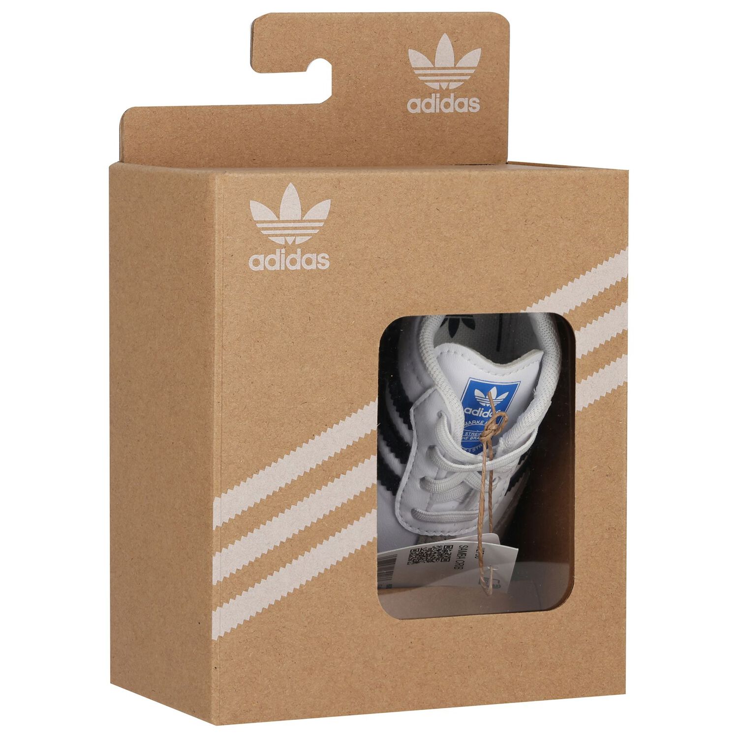 حذاء قبل المشي طراز سامبا  OG  باللون الأبيض للأطفال, 1, hi-res