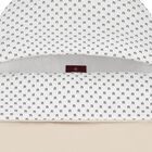 Beige & White Logo Baby Nest, 1, hi-res