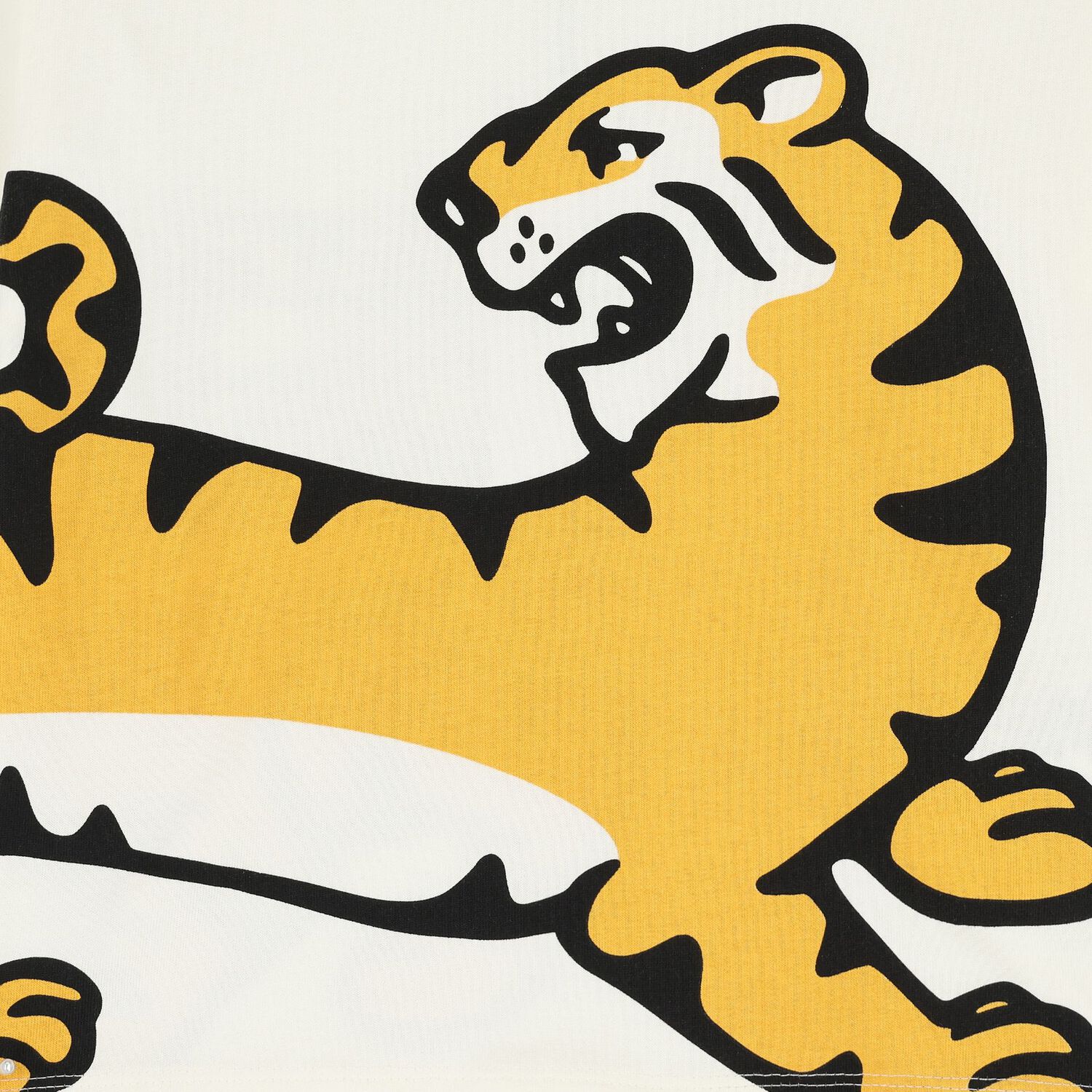 تيشيرت أولاد بالشعار باللون العاجي, 1, hi-res