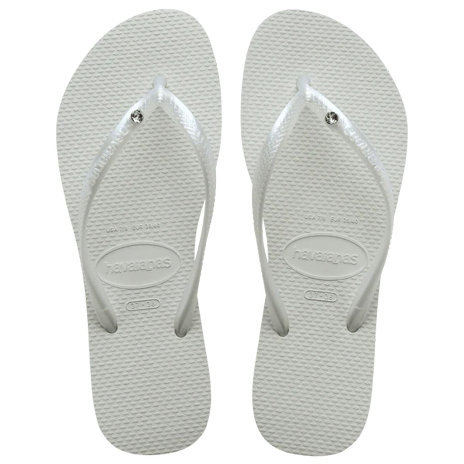Girls Grey Logo Flip Flops, 2, hi-res