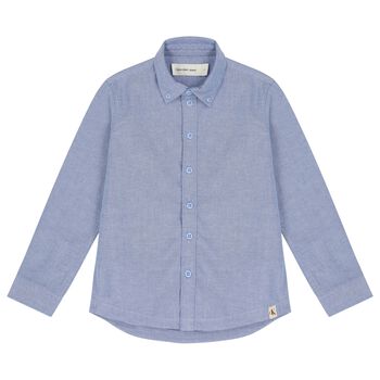 Boys Blue Logo Shirt