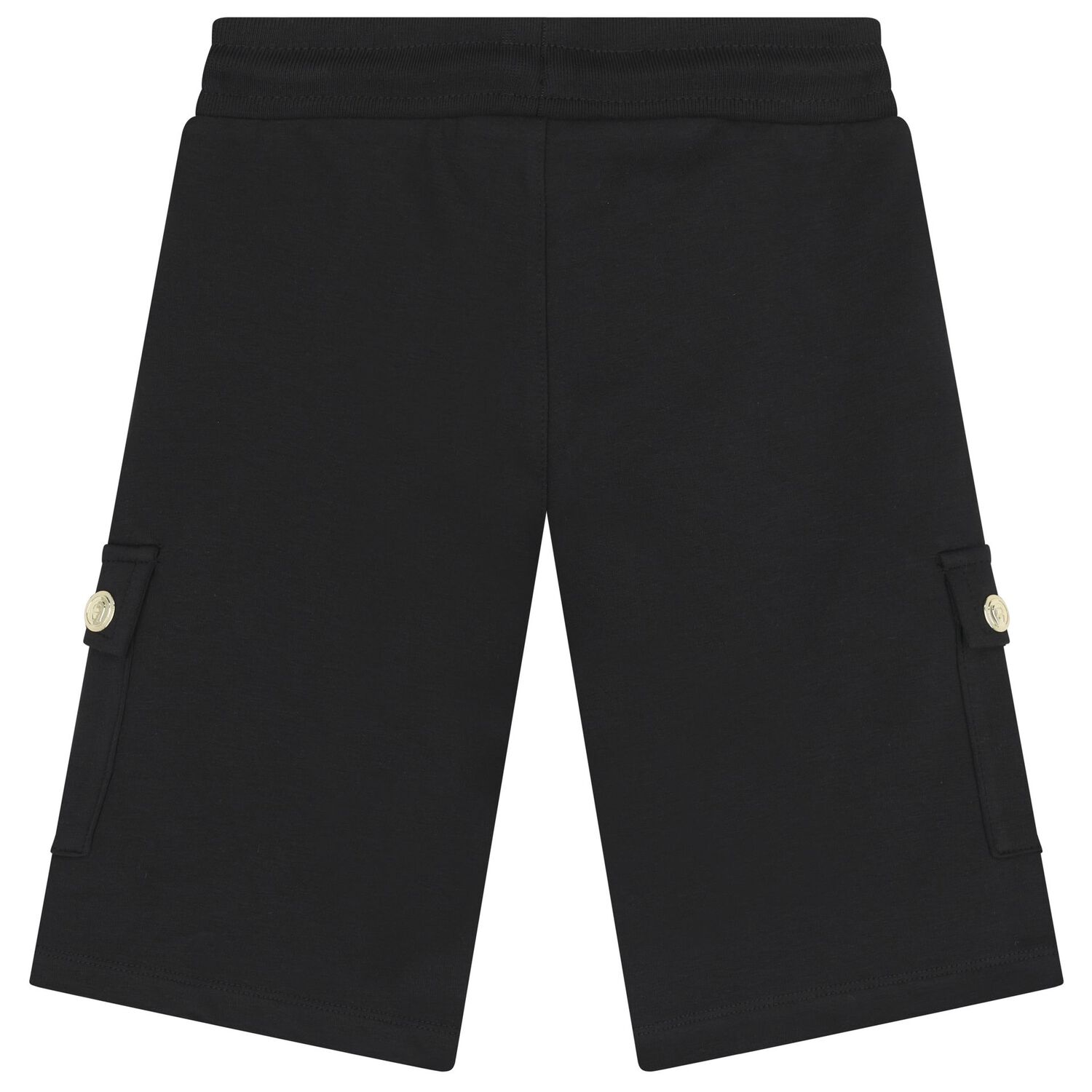 Boys White & Black Logo Shorts Set, 1, hi-res