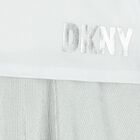 فستان بنات 2 في 1 باللون الفضي والأبيض, 1, hi-res