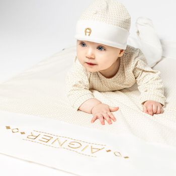 Ivory Logo Babygrow