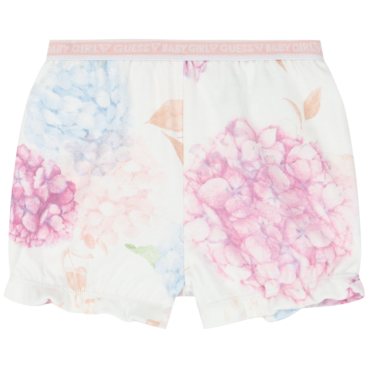 Baby Girls Pink & White Logo Bodysuit Set, 1, hi-res