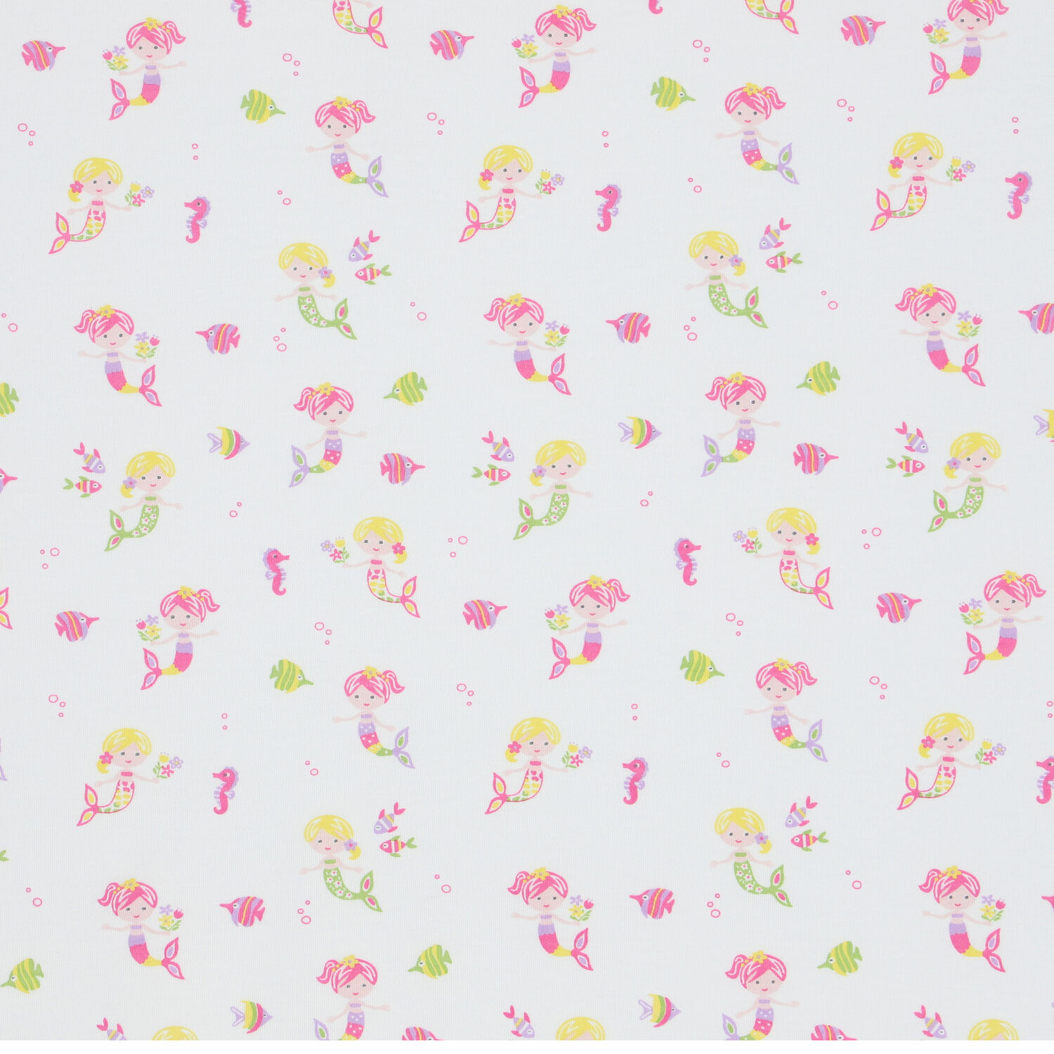 Baby Girls White Mermaids Blanket, 1, hi-res image number null