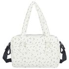 White & Grey Waterproof Baby Changing Bag, 1, hi-res