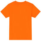 Boys Orange Logo T-Shirt, 1, hi-res