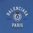 سويت شيرت بالشعار باللون الأزرق, 1, hi-res