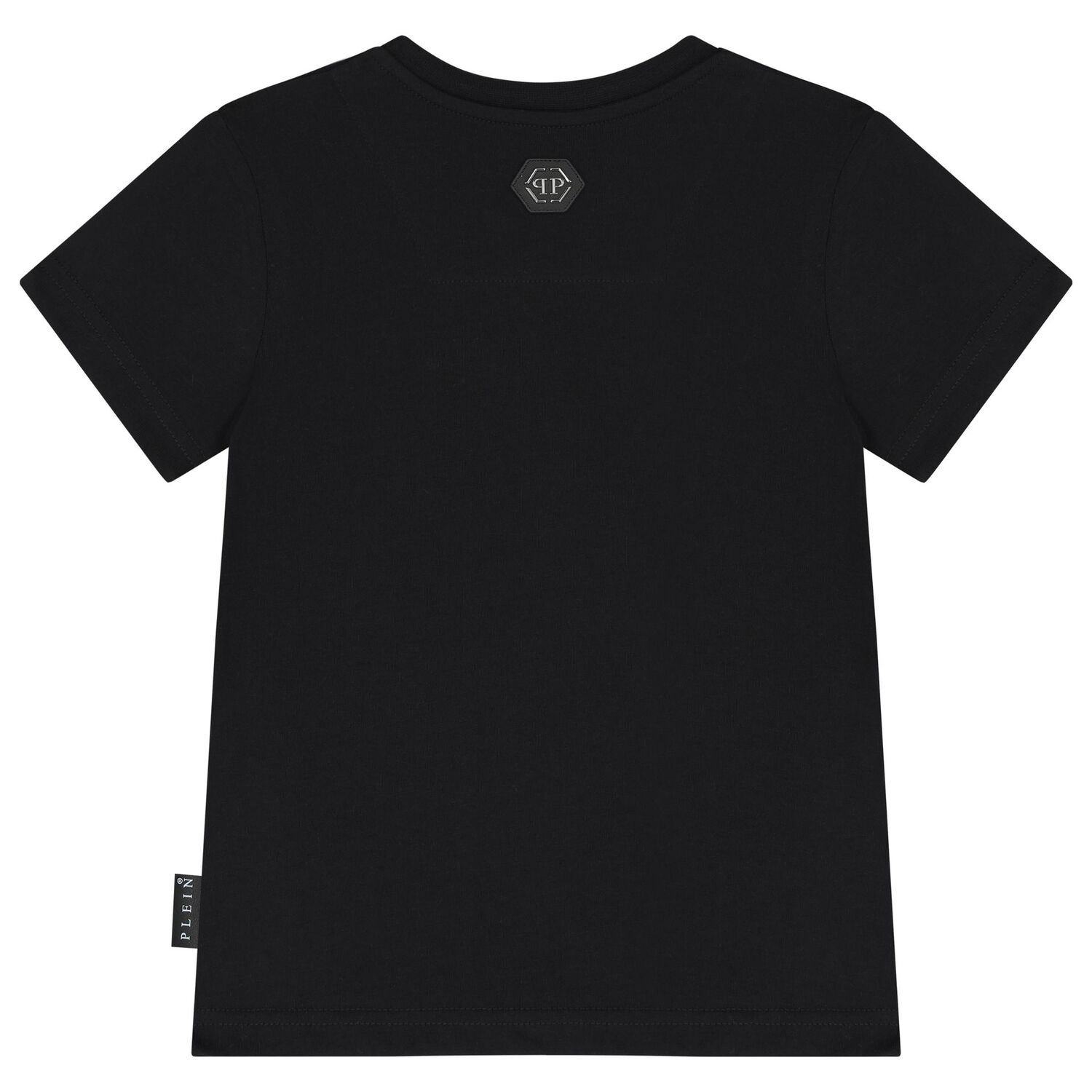 Boys Black Logo Teddy Bear T-Shirt, 1, hi-res image number null