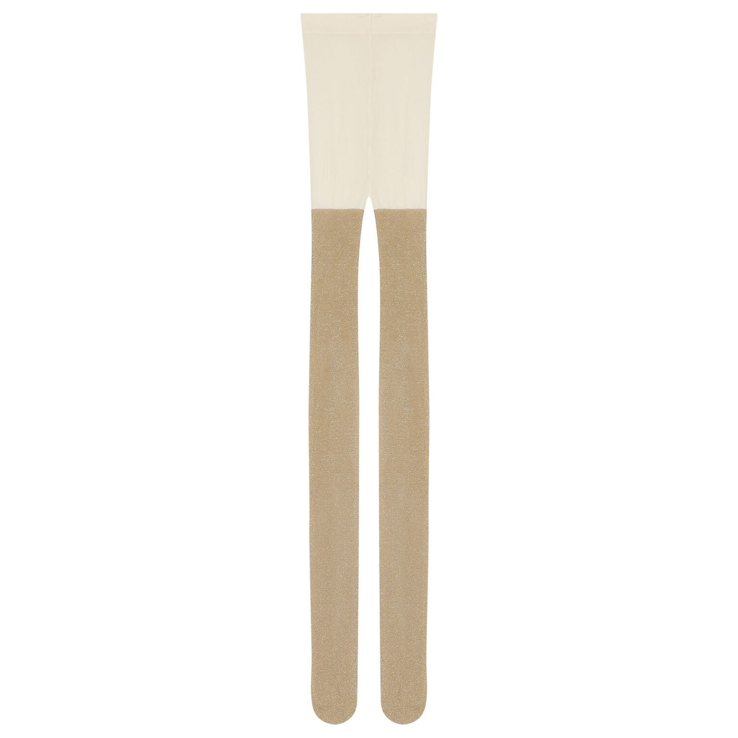 Girls Gold Shimmer Tights, 2, hi-res