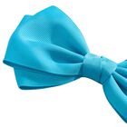 Girls Blue Bow Hairclip, 5, hi-res