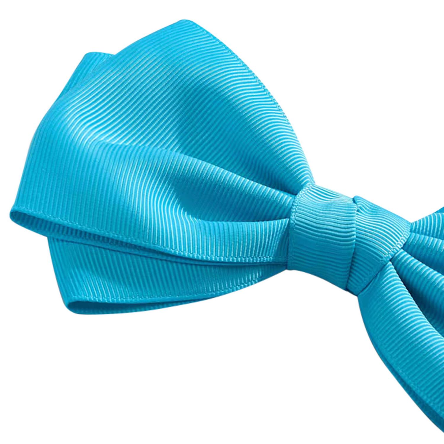 Girls Blue Bow Hairclip, 5, hi-res image number null
