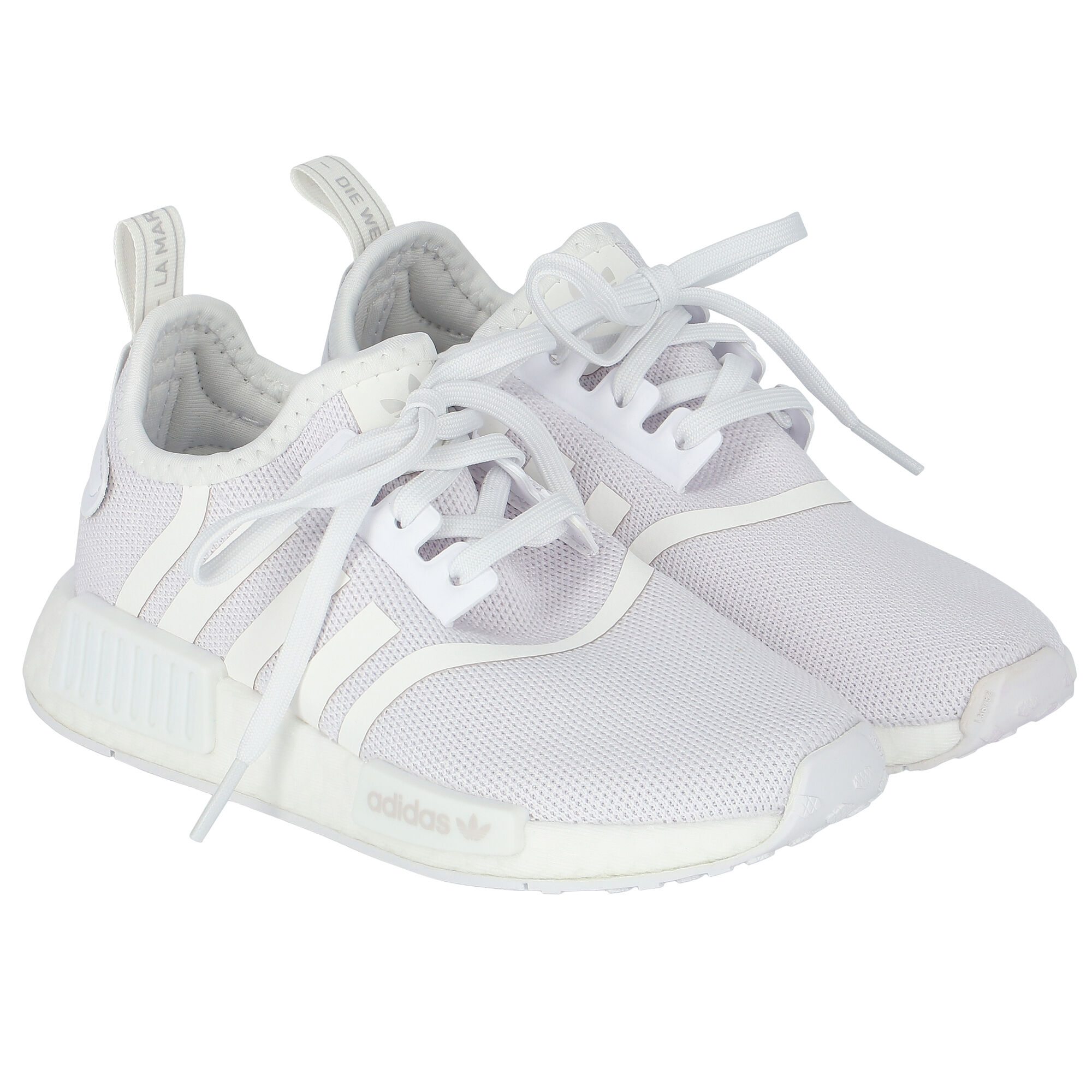 adidas Originals White NMD R1 Trainers Junior Couture QA