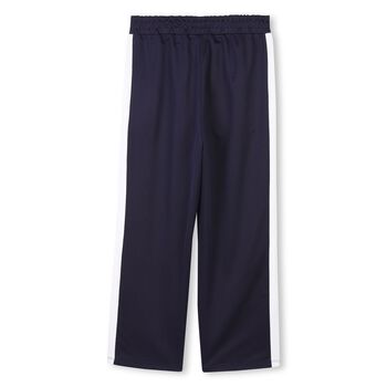 Navy Blue Tiger Logo Joggers