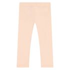 Younger Girls White & Pink Leggings Set, 1, hi-res