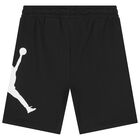 Boys Black Jordan Shorts, 1, hi-res