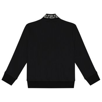 توب ميدوسا بسحاب باللون الأسود والأبيض