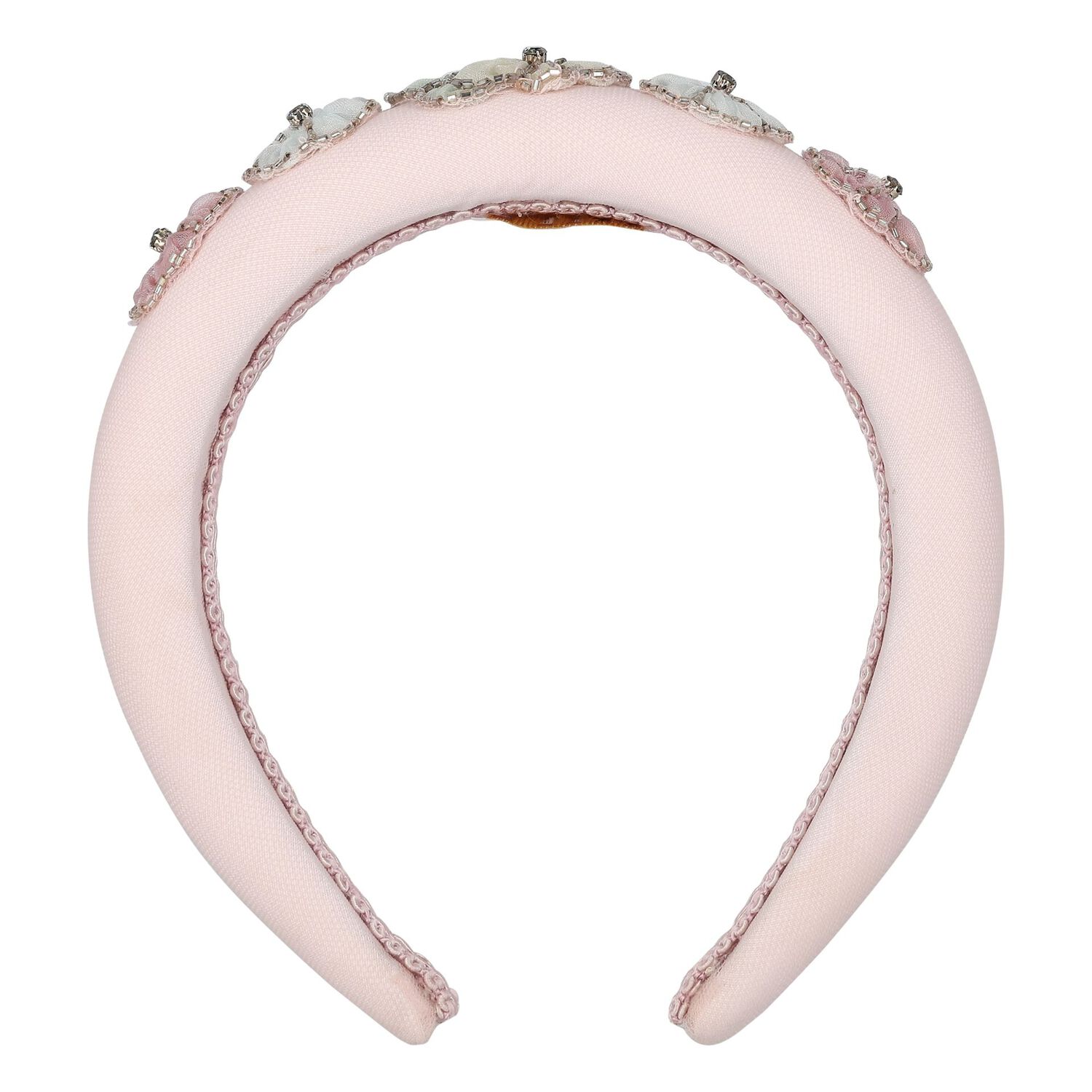 Girls Pink Flower Headband, 1, hi-res image number null