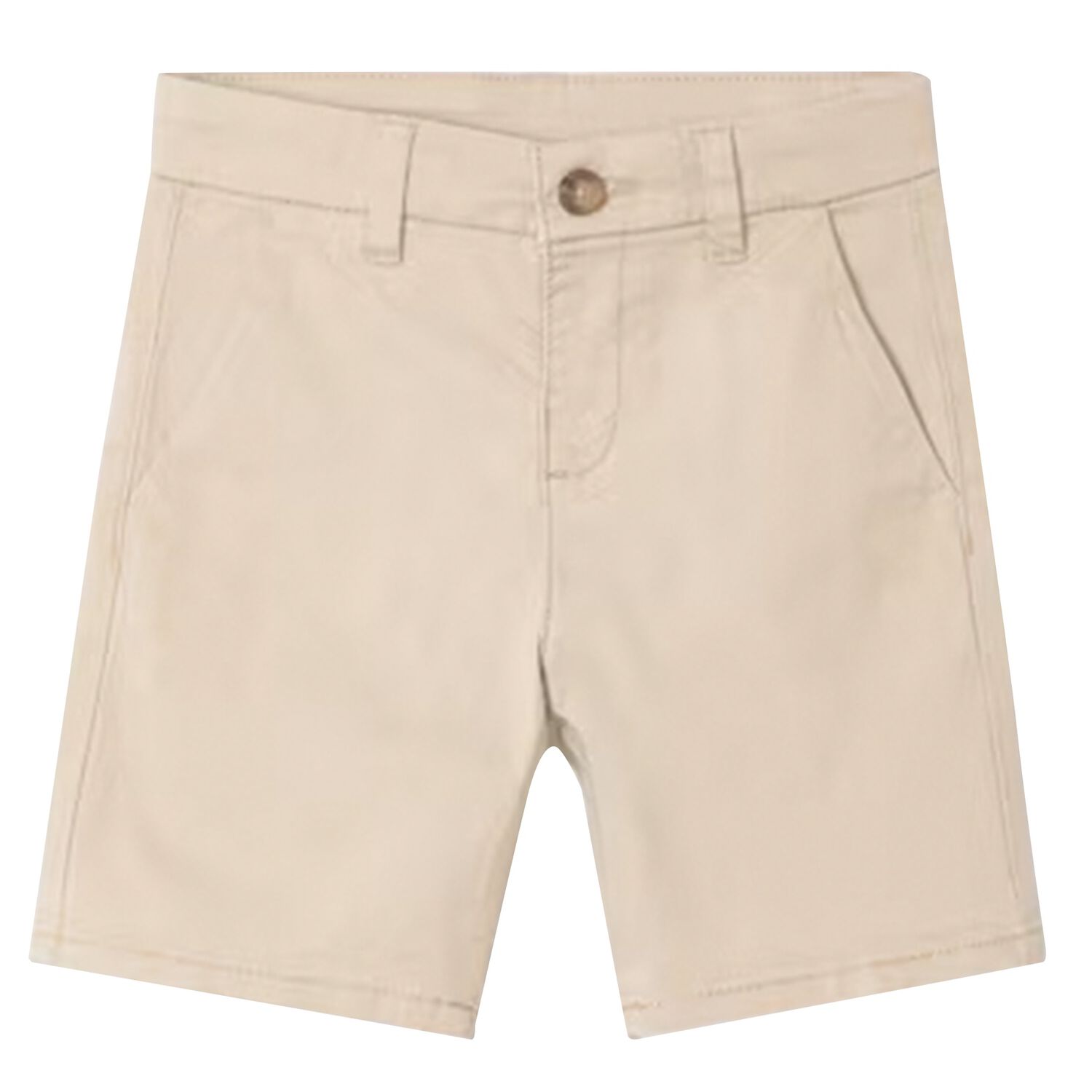 Boys Beige Chino Shorts, 2, hi-res