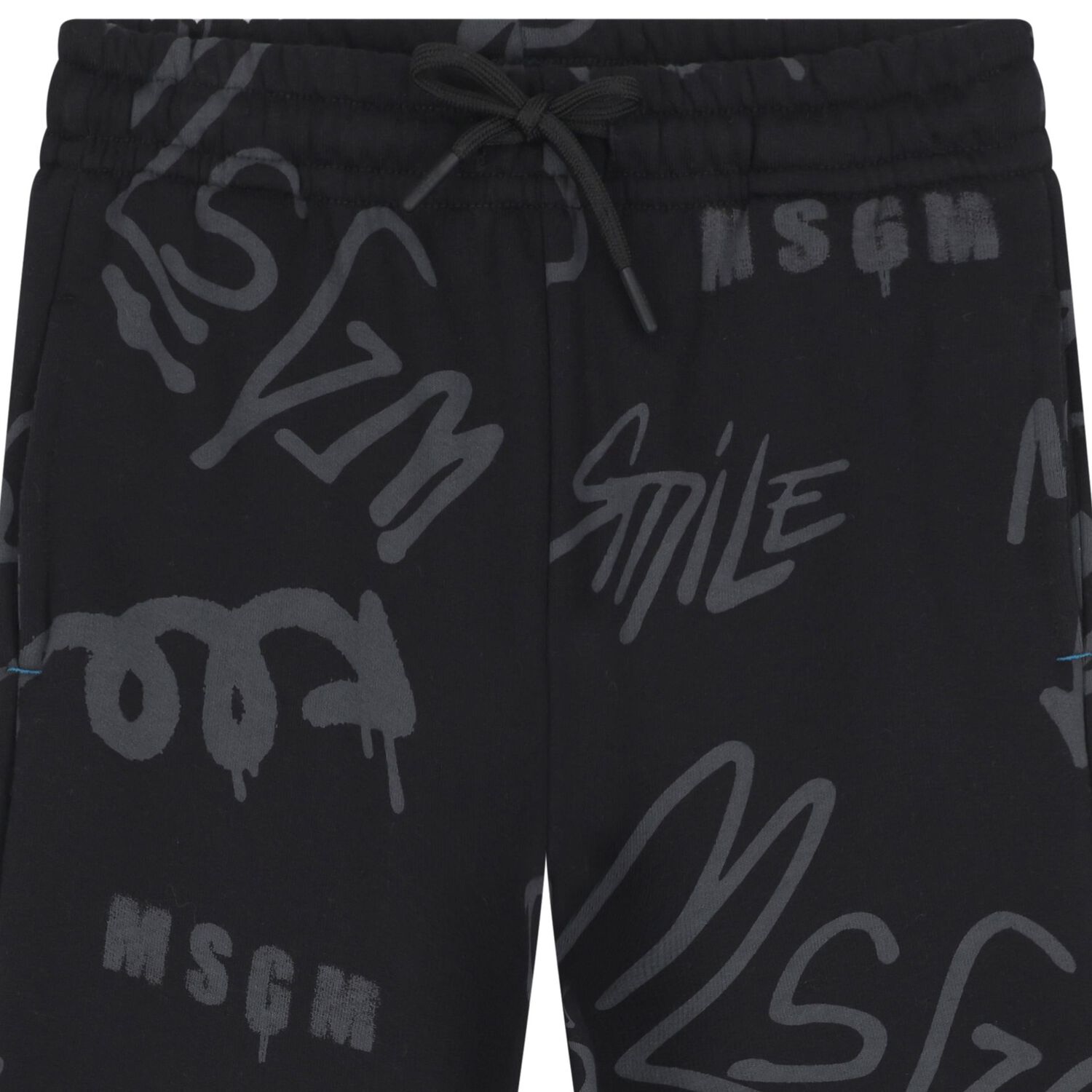 Boys Black Logo Joggers, 2, hi-res image number null